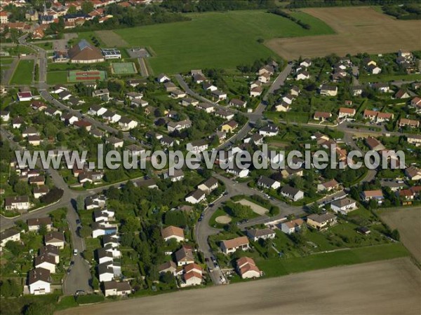 Photo aérienne de Courcelles-Chaussy