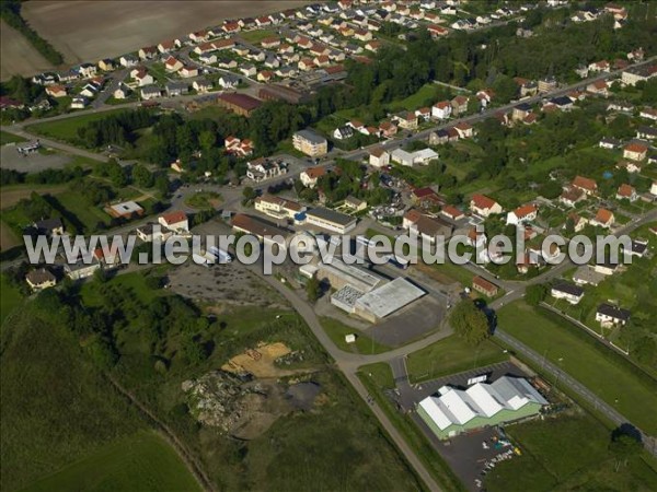 Photo aérienne de Courcelles-Chaussy