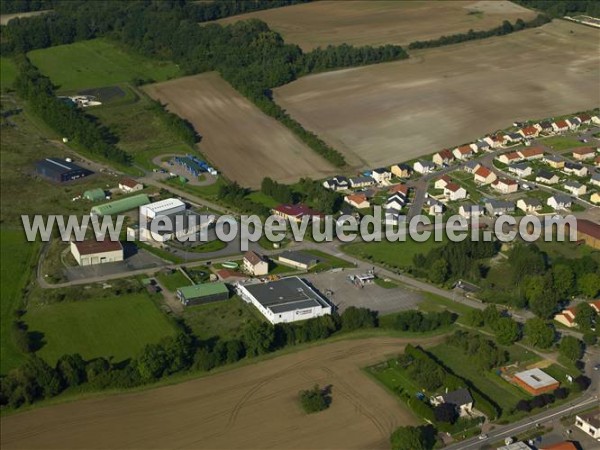 Photo aérienne de Courcelles-Chaussy