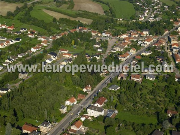 Photo aérienne de Courcelles-Chaussy