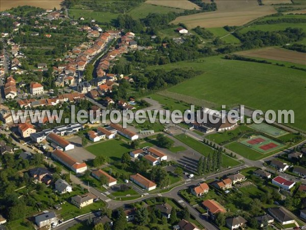 Photo aérienne de Courcelles-Chaussy