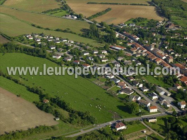 Photo aérienne de Courcelles-Chaussy