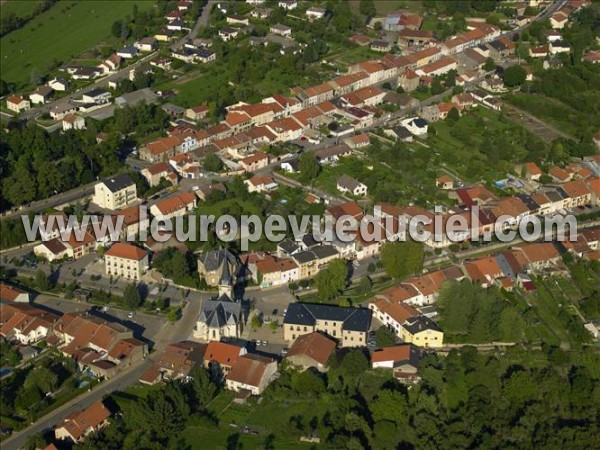 Photo aérienne de Courcelles-Chaussy