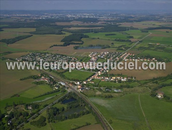 Photo aérienne de Courcelles-sur-Nied