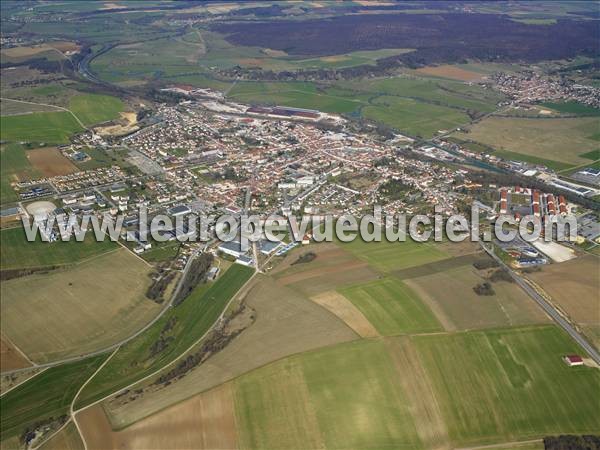 Photo aérienne de Commercy