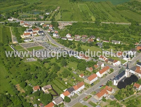 Photo aérienne de Behren-ls-Forbach