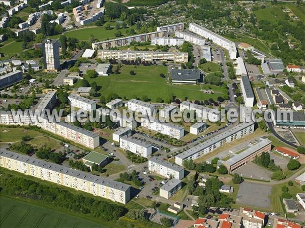 Photo aérienne de Behren-ls-Forbach