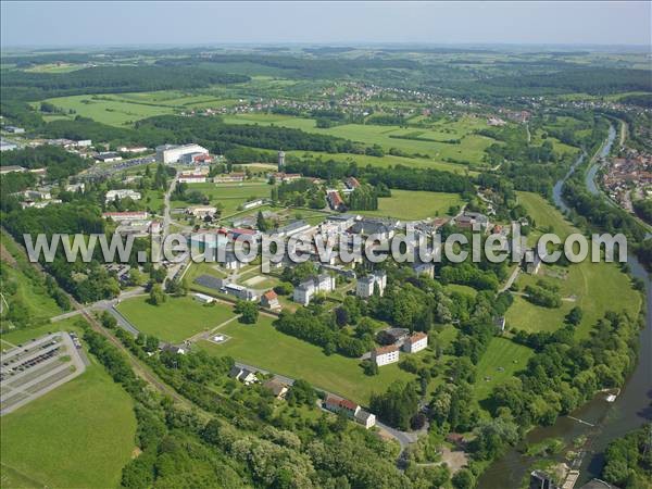 Photo aérienne de Sarreguemines