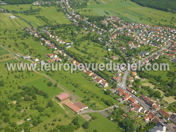 Photo aérienne de Sarreguemines