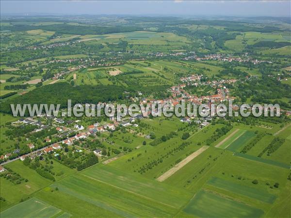 Photo aérienne de Sarreguemines