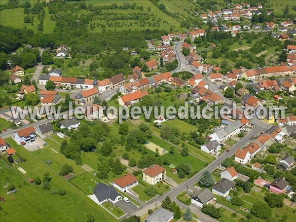 Photo aérienne de Sarreguemines