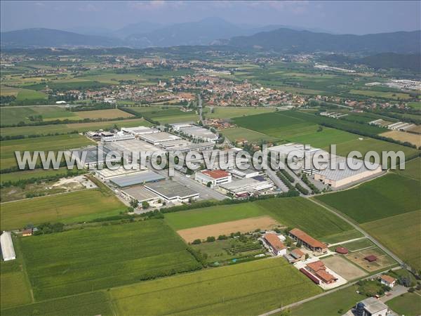 Photo aérienne de Paderno Franciacorta