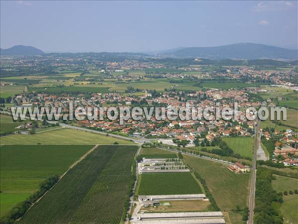 Photo aérienne de Paderno Franciacorta