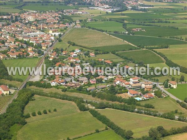 Photo aérienne de Paderno Franciacorta