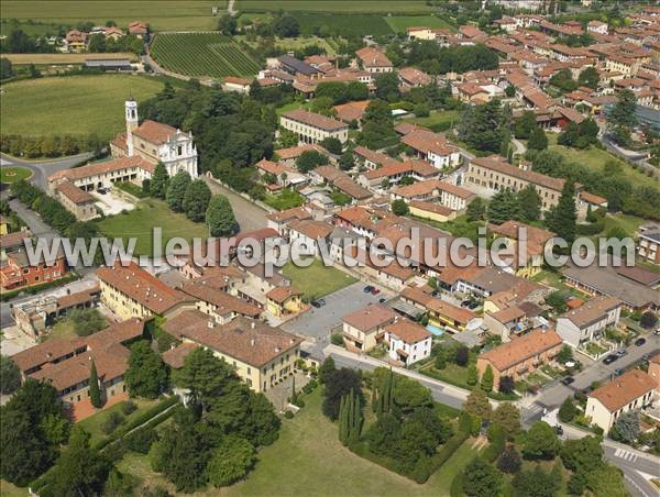 Photo aérienne de Paderno Franciacorta