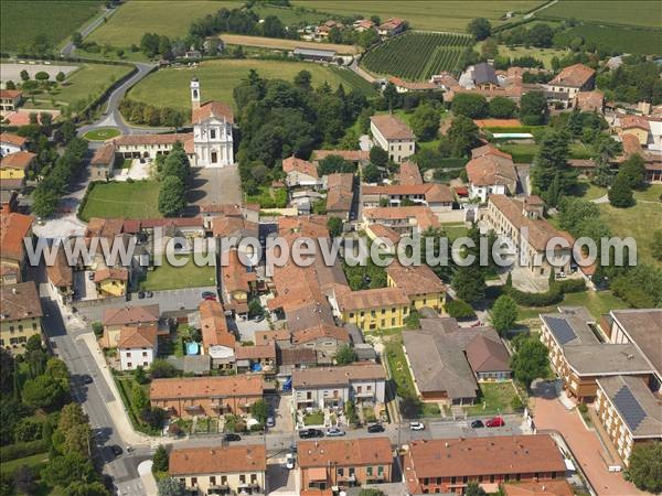 Photo aérienne de Paderno Franciacorta