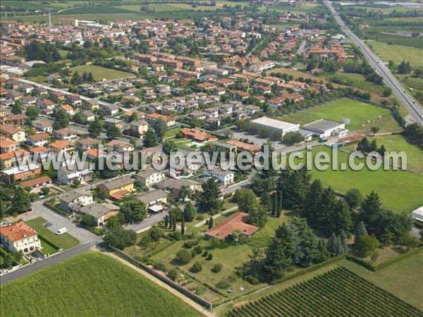 Photo aérienne de Paderno Franciacorta