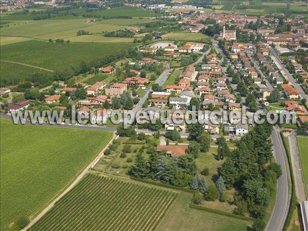 Photo aérienne de Paderno Franciacorta