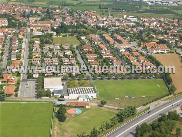 Photo aérienne de Paderno Franciacorta