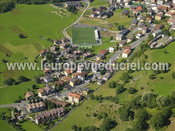 Photo aérienne de Vezza d'Oglio