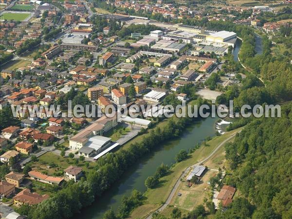 Photo aérienne de Villanuova sul Clisi