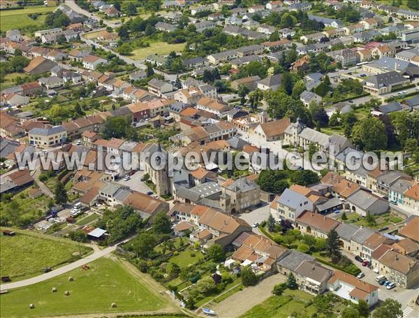 Photo aérienne de Cattenom