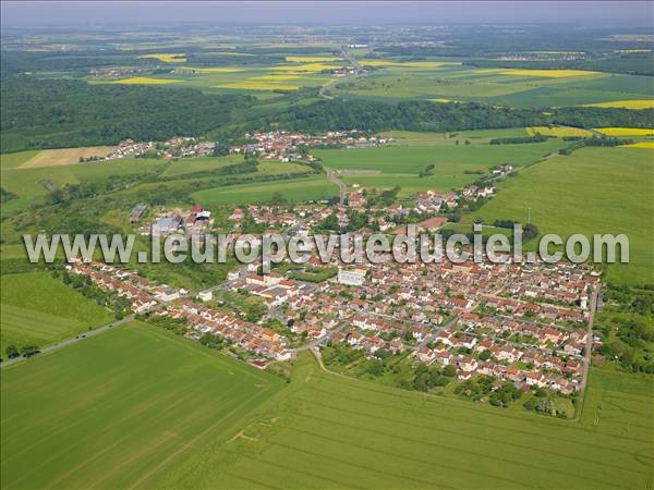 Photo aérienne de Crusnes