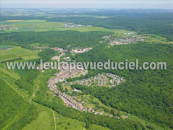 Photo aérienne de Moutiers