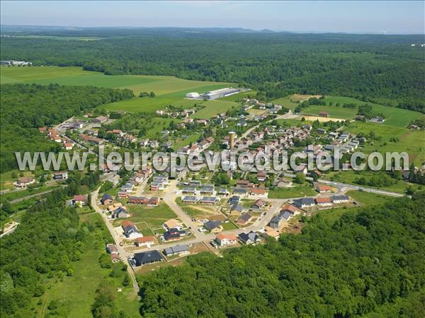 Photo aérienne de Moutiers