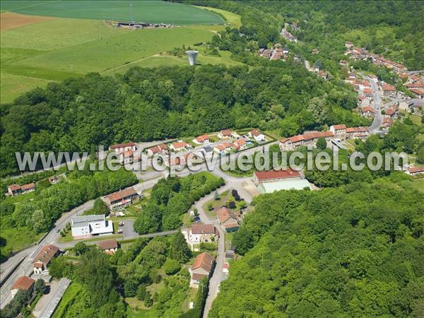 Photo aérienne de Moutiers