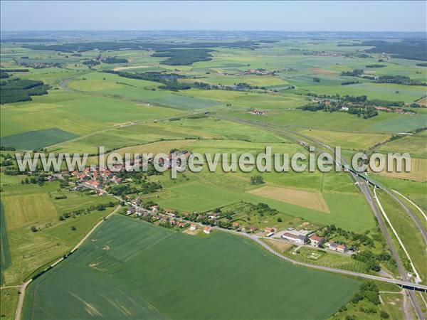 Photo aérienne de Baudrecourt