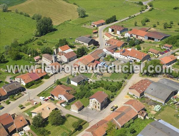 Photo aérienne de Tragny