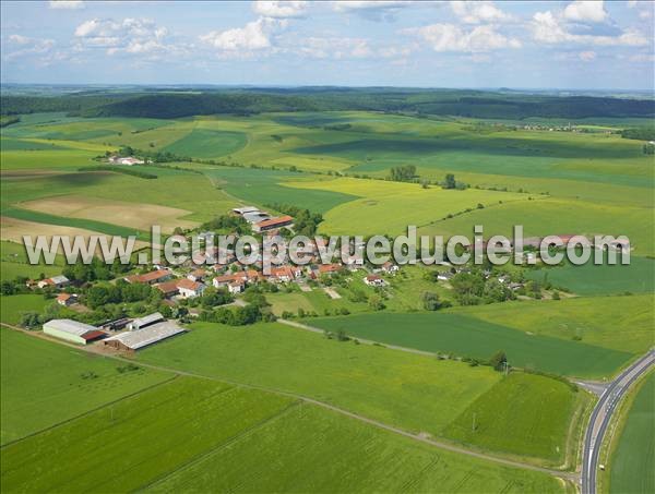 Photo aérienne de Haraucourt-sur-Seille