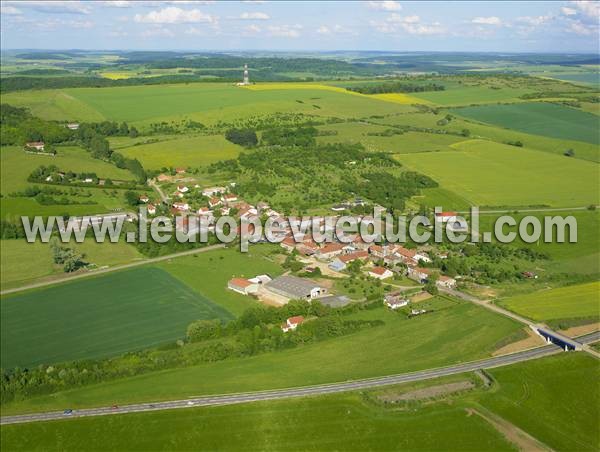 Photo aérienne de Liocourt