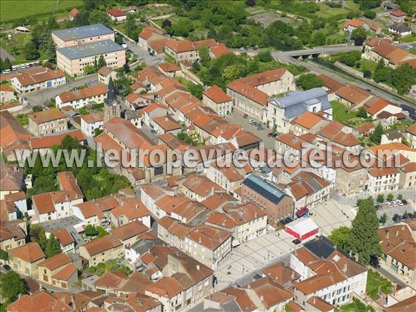 Photo aérienne de Vic-sur-Seille