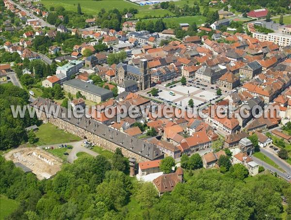 Photo aérienne de Phalsbourg