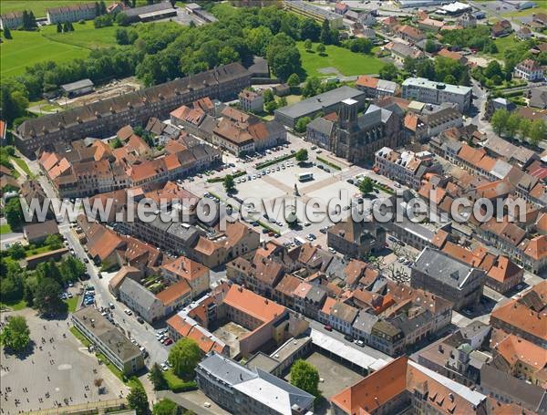 Photo aérienne de Phalsbourg