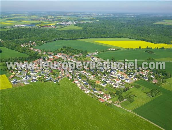 Photo aérienne de Tiercelet