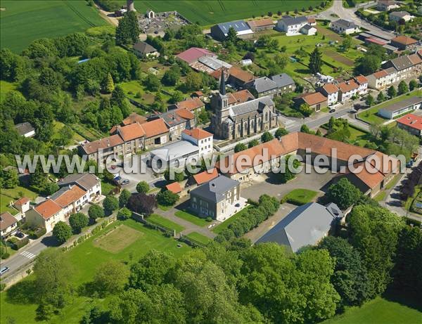 Photo aérienne de Tiercelet