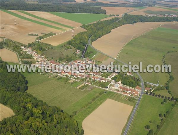 Photo aérienne de Goussaincourt