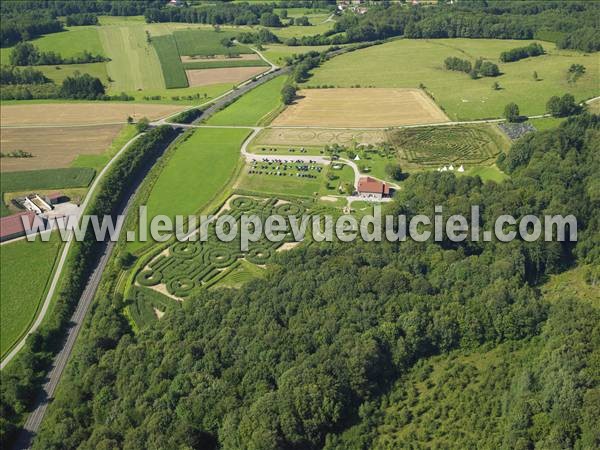 Photo aérienne de La Chapelle-aux-Bois