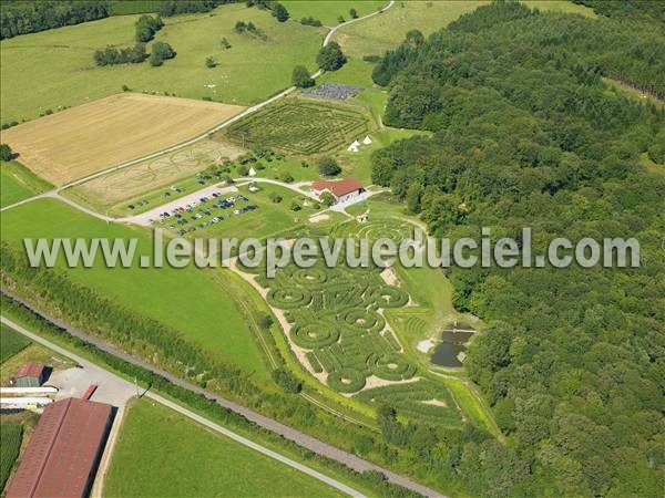 Photo aérienne de La Chapelle-aux-Bois