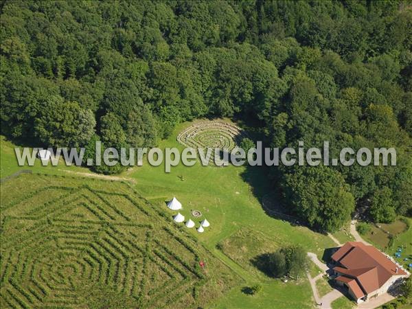 Photo aérienne de La Chapelle-aux-Bois