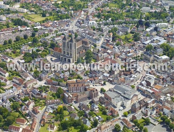 Photo aérienne de Noyon