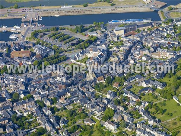 Photo aérienne de Honfleur