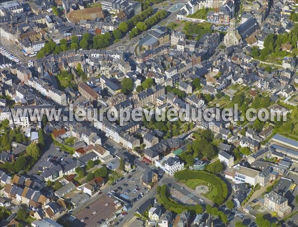 Photo aérienne de Honfleur