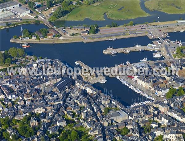 Photo aérienne de Honfleur