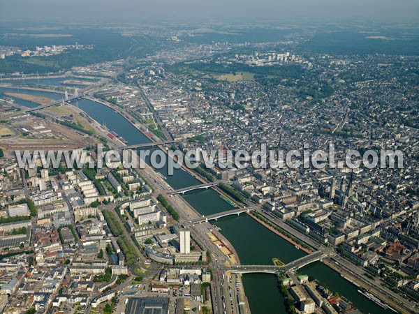 Photo aérienne de Rouen