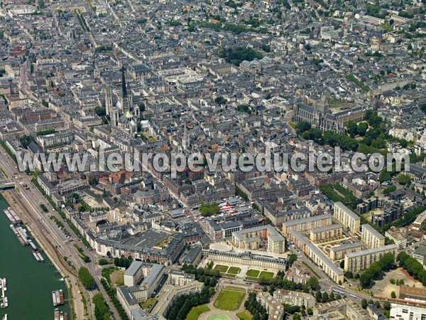 Photo aérienne de Rouen