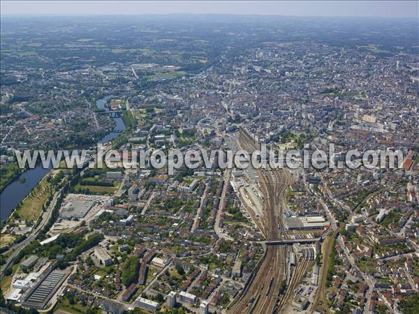 Photo aérienne de Limoges Photo aérienne de Limoges